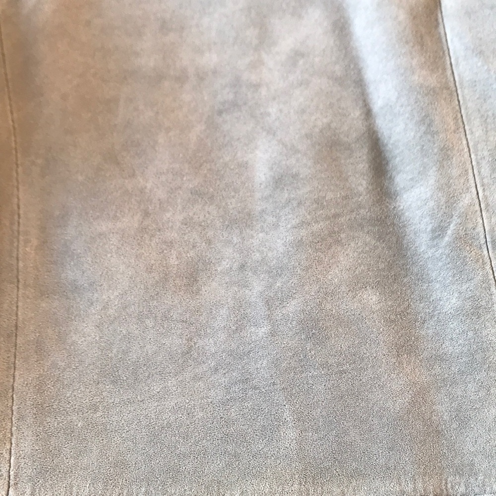 Powder blue suede zip up Charter Club collared jacket. Size M. Fully lined.